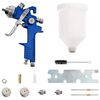 vidaXL Kit Pistola per Vernice HVLP con Coppa da 600 ml 600 ml