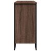 vidaXL Credenza Rovere Marrone 101x35,5x74,5 cm in Legno Multistrato