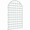 vidaXL Set di Recinzione per Stagno 8 pz 50 x 80 cm Acciaio Verde