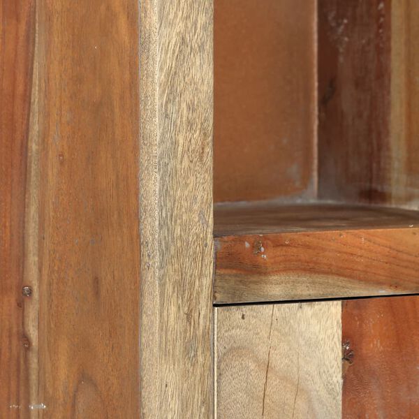 vidaXL Set da Bagno 5 pz in Legno Massello di Acacia