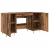 vidaXL Scrivania Legno vecchio 140 x 50 x 75 cm Legno multistrato