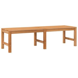 vidaXL Panchina da Giardino 150 cm in Legno Massello di Teak