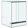vidaXL Terrario con archiviazione Trasparente 30 x 30 x 40 cm Vetro