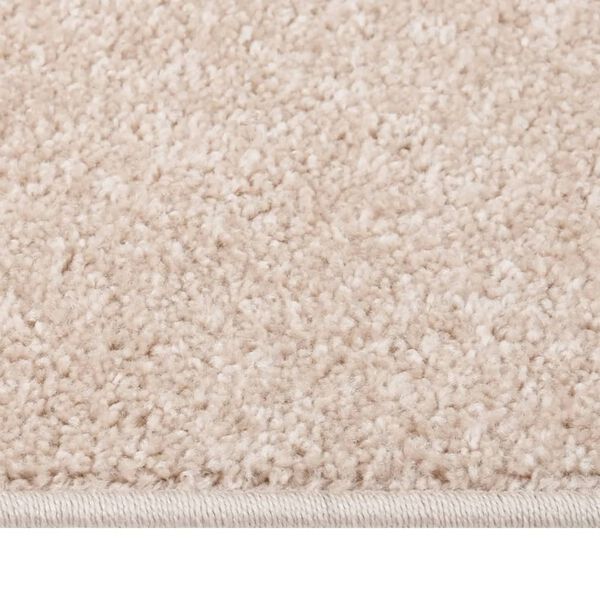 vidaXL Tappeto a Pelo Corto 200x290 cm Beige Scuro