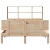 vidaXL Letto Libreria senza Materasso 120x200cm Legno Massello di Pino