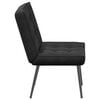 vidaXL Poltrona Relax 64x74x84 cm Nera in Velluto
