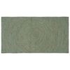 vidaXL Tappeti per area Verde Oliva 60 x 110 cm Juta