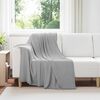 vidaXL Coperte da Pile 24 pcs Grigio 170 x 130 cm Panno
