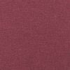 vidaXL Cuscino per Schiena Rosso Vino 200 x 19 x 50 cm Tessuto