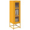 vidaXL Credenza Giallo Senape 36x39x123 Acciaio Laminato Freddo
