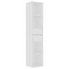 vidaXL Libreria Bianca 36x30x171 cm in Legno Multistrato