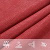 vidaXL Vela Parasole 160 g/m² Rossa 3/4x2 m in HDPE