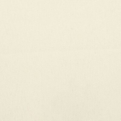 vidaXL Cuscini per Sedia 6pz Bianco Crema 40x40x7 cm in Tessuto Oxford