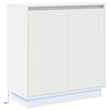 vidaXL Credenza con porta Bianco 71 x 34.5 x 75 cm Legno multistrato