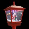 vidaXL Lampione di Natale con Babbo Natale 180 cm LED