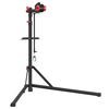 vidaXL Supporto Riparazione Bici Regolabile 92-152 cm Rosso in Acciaio