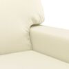 vidaXL Poltrona Crema 60 cm in Similpelle
