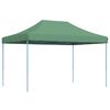 vidaXL Tenda da Festa Pieghevole Pop-Up Verde 410x279x315 cm