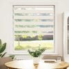 vidaXL Tenda a Rullo Zebra Larghezza Tessuto 95,9 cm Poliestere