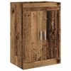 vidaXL Mobiletto da Bagno Sotto Lavabo Legno antico 56 x 37,5 x 81 cm