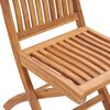 vidaXL Sedie da Giardino 2 pz Cuscini Bianco Crema in Massello di Teak