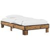 vidaXL Struttura del letto Legno antico 80 x 200 cm