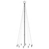 vidaXL Albero di Natale con Puntale Bianco Caldo 310 LED 300 cm