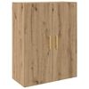 vidaXL Mobiletto a muro 2 pcs Rovere artigianale 69,5 x 34 x 90 cm