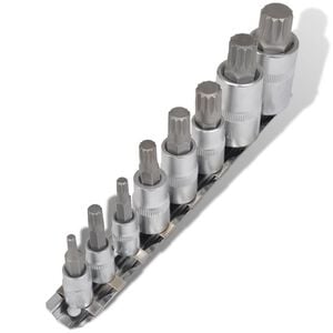 vidaXL Chiavi a 12 Punti Set 8 pz su Nastro
