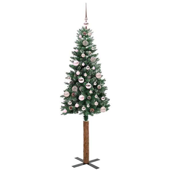 vidaXL Albero di Natale snodato con 150 LED con supporto Verde 150 cm