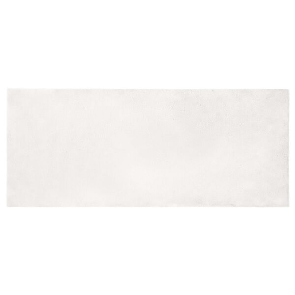 vidaXL Tappeto in Pelliccia Sintetica di Coniglio Olite Bianco