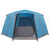vidaXL Tenda Capanna con tetto Blu 425 x 396 x 222 cm