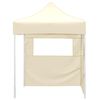 vidaXL Tenda Party Crema 200 x 200 x 315 cm Tessuto Oxford