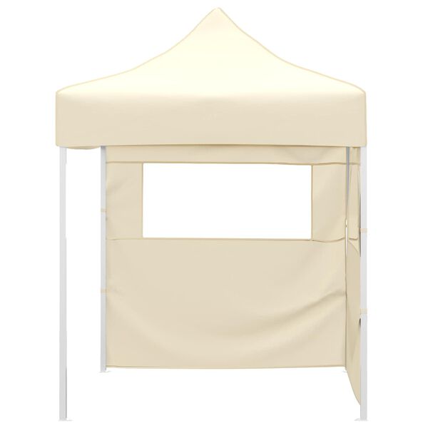 vidaXL Tenda Party Crema 200 x 200 x 315 cm Tessuto Oxford