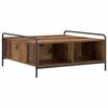 vidaXL Tavolino da salotto Legno antico 90 x 90 x 41 cm