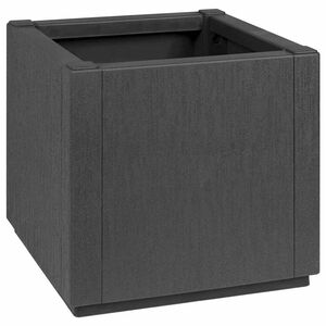 vidaXL Vaso da giardino Antracite 36 x 36 x 35 cm Polipropilene