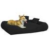vidaXL Cuccia per Cani con Cuscini Nero 89x75x19 cm in Tessuto Oxford