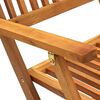 vidaXL Set da Pranzo da Giardino 5 pz Pieghevole in Massello di Acacia