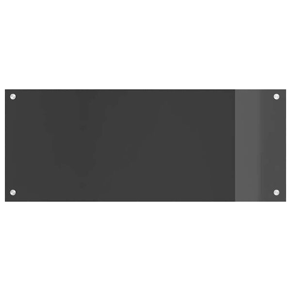 vidaXL Rivestimento da Cucina Grigio scuro 100 x 40 x 0,6 cm