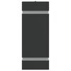 vidaXL Applique da Esterno 2 pz Nere in Acciaio Inossidabile