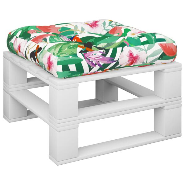 vidaXL Cuscino per Pallet Multicolore 60x60x12 cm in Tessuto