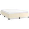 vidaXL Giroletto Crema 140x190 cm in Similpelle