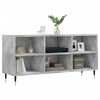 vidaXL Mobile per TV Grigio Cemento 103,5x30x50 cm Legno Multistrato