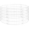 vidaXL Palo Gabbione Circolare in Acciaio Zincato &Oslash;100x50 cm
