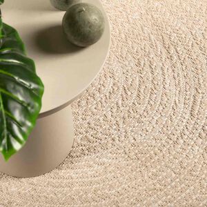 vidaXL Tappeto ZIZUR Beige 60x110 cm Aspetto Iuta Interni ed Esterni