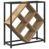 vidaXL Portabottiglie 16 bottiglie Legno ingegnerizzato