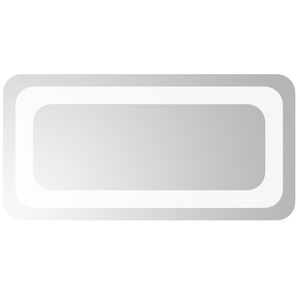 vidaXL Specchio da Bagno con Luci LED 40x20 cm