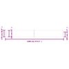 vidaXL Tenda Laterale Retrattile per Patio 170x1200 cm Marrone