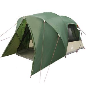 vidaXL Tenda a cupola per 6 persone con tetto Verde 500 x 314 x 206 cm