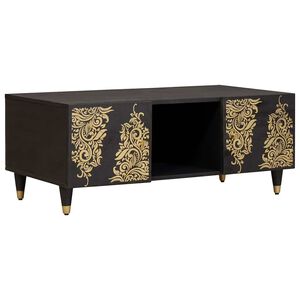 vidaXL Tavolino da salotto Nero 100 x 54 x 40 cm